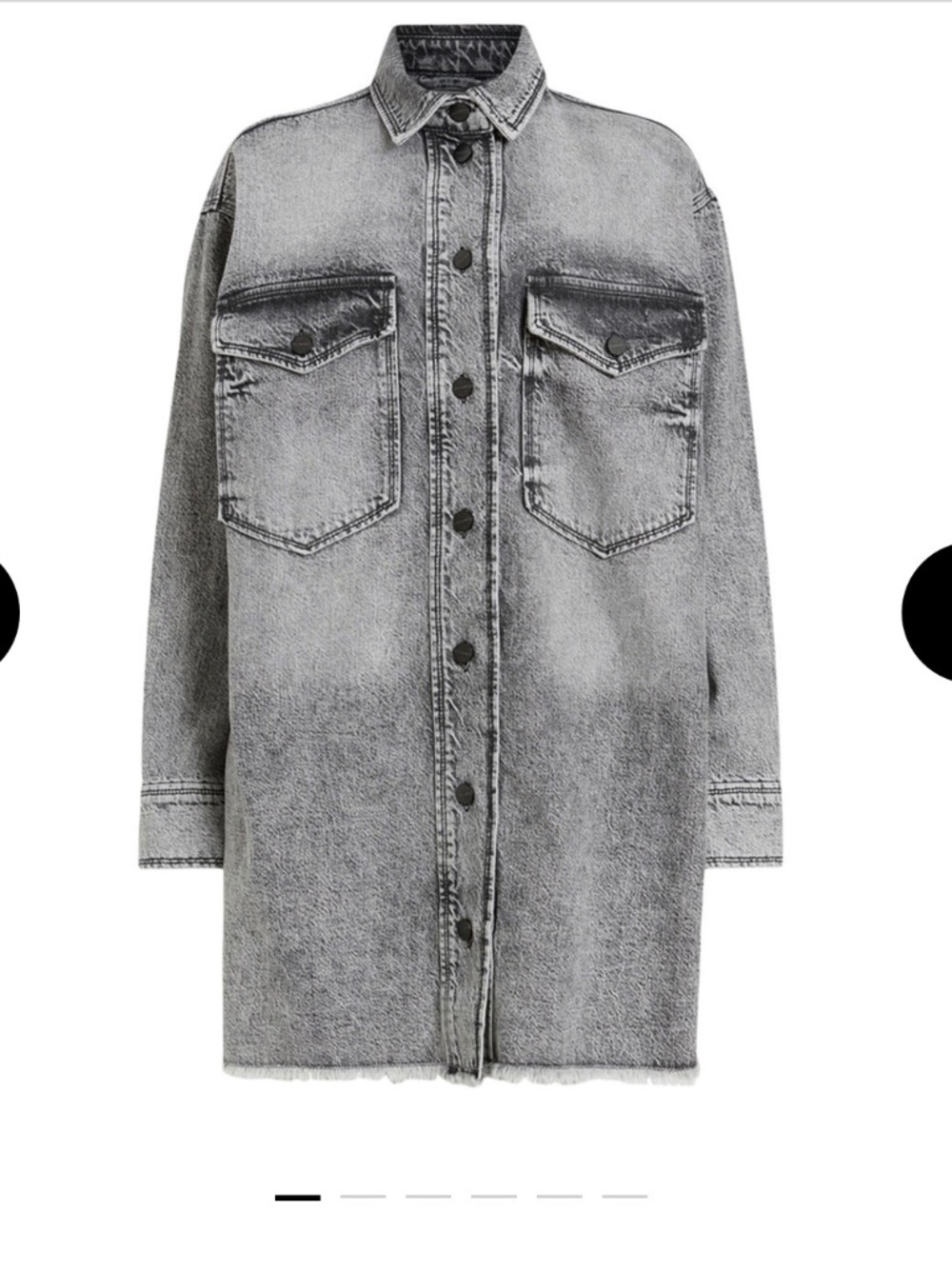 AllSaints LILY DENIM DRESS
